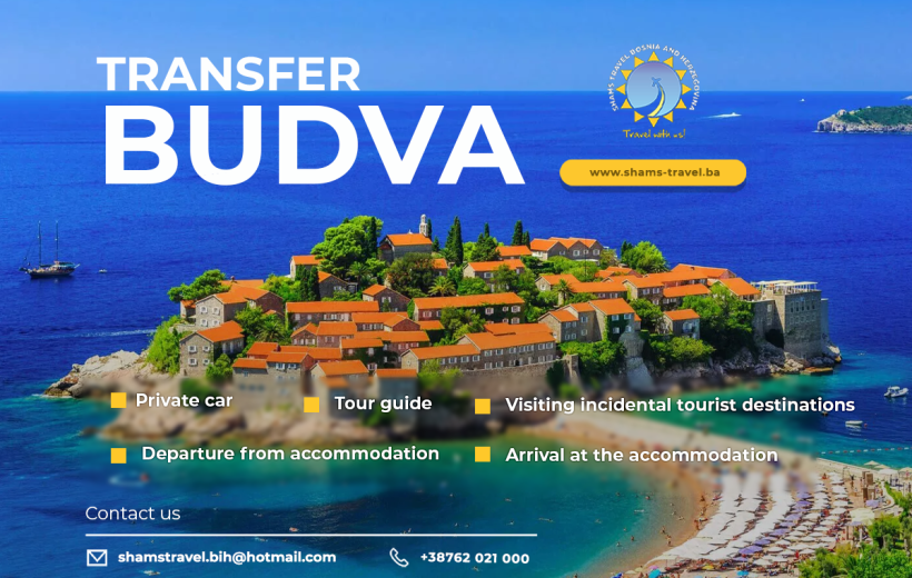 Transfer to Budva